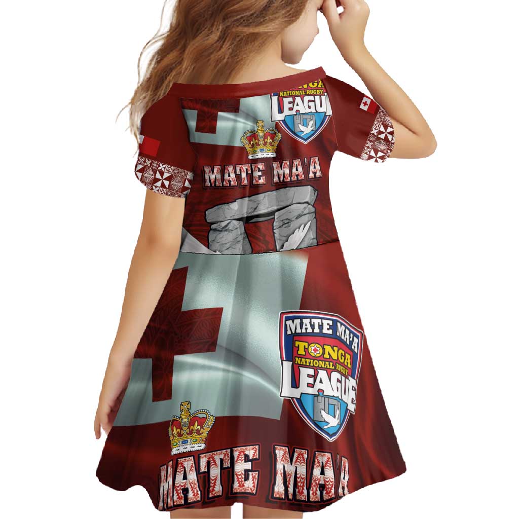Mate Ma'a Tonga Family Matching Short Sleeve Bodycon Dress and Hawaiian Shirt Haamonga a Maui and White Dove - Tongan Kupesi Ngatu LT03 - Polynesian Pride