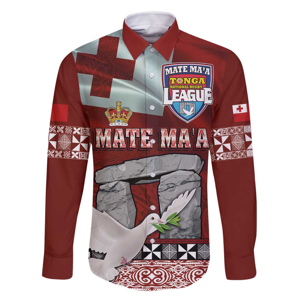 Mate Ma'a Tonga Family Matching Summer Maxi Dress and Hawaiian Shirt Haʻamonga ʻa Maui and White Dove - Tongan Kupesi Ngatu