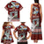 Mate Ma'a Tonga Family Matching Tank Maxi Dress and Hawaiian Shirt Haʻamonga ʻa Maui and White Dove - Tongan Kupesi Ngatu