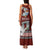 Mate Ma'a Tonga Family Matching Tank Maxi Dress and Hawaiian Shirt Haʻamonga ʻa Maui and White Dove - Tongan Kupesi Ngatu