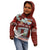 Mate Ma'a Tonga Kid Hoodie Haʻamonga ʻa Maui and White Dove - Tongan Kupesi Ngatu