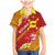 Rotuma Island Family Matching Mermaid Dress and Hawaiian Shirt Fijian Tapa with Polynesian Art and Hibiscus