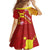 Rotuma Island Family Matching Summer Maxi Dress and Hawaiian Shirt Fijian Tapa with Polynesian Art and Hibiscus