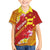 Rotuma Island Family Matching Summer Maxi Dress and Hawaiian Shirt Fijian Tapa with Polynesian Art and Hibiscus