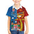 Personalised Fiji and Rotuma Together Family Matching Summer Maxi Dress and Hawaiian Shirt Tapa and Pacific Art Pattern with Cultural Emblems Half Style