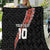 Custom New Zealand Rugby Quilt Maori and Silver Fern Half Style