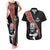 New Zealand Maori Warrior Rugby Couples Matching Tank Maxi Dress and Hawaiian Shirt Maori and Silver Fern Half Style