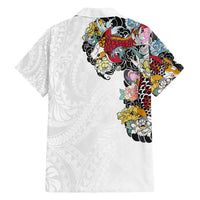 Hawaiian and Japanese Together Family Matching Summer Maxi Dress and Hawaiian Shirt Colorful Traditional Japanese Tattoo and Kakau Pattern White Color LT03 - Polynesian Pride