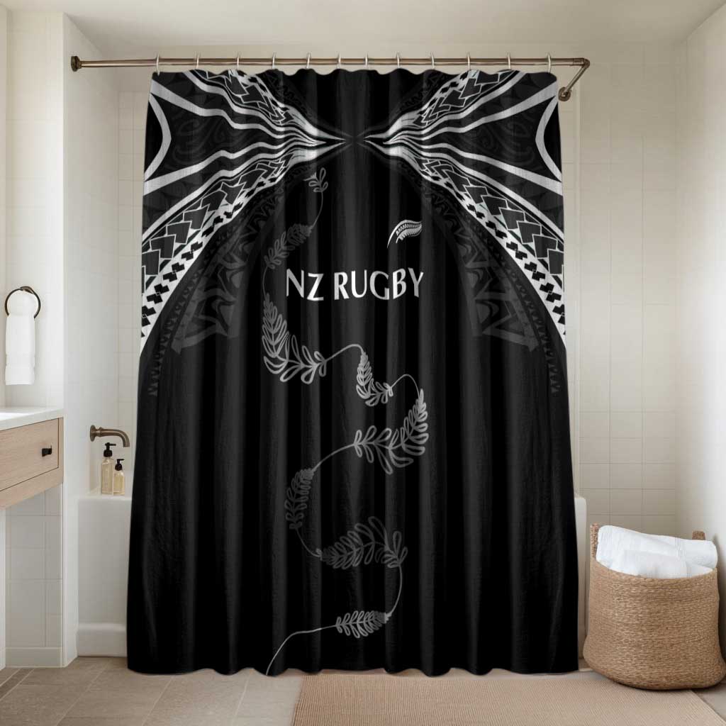 New Zealand Rugby Bathroom Set Aotearoa Armour Blacks Silver Ferns - Polynesian Pride
