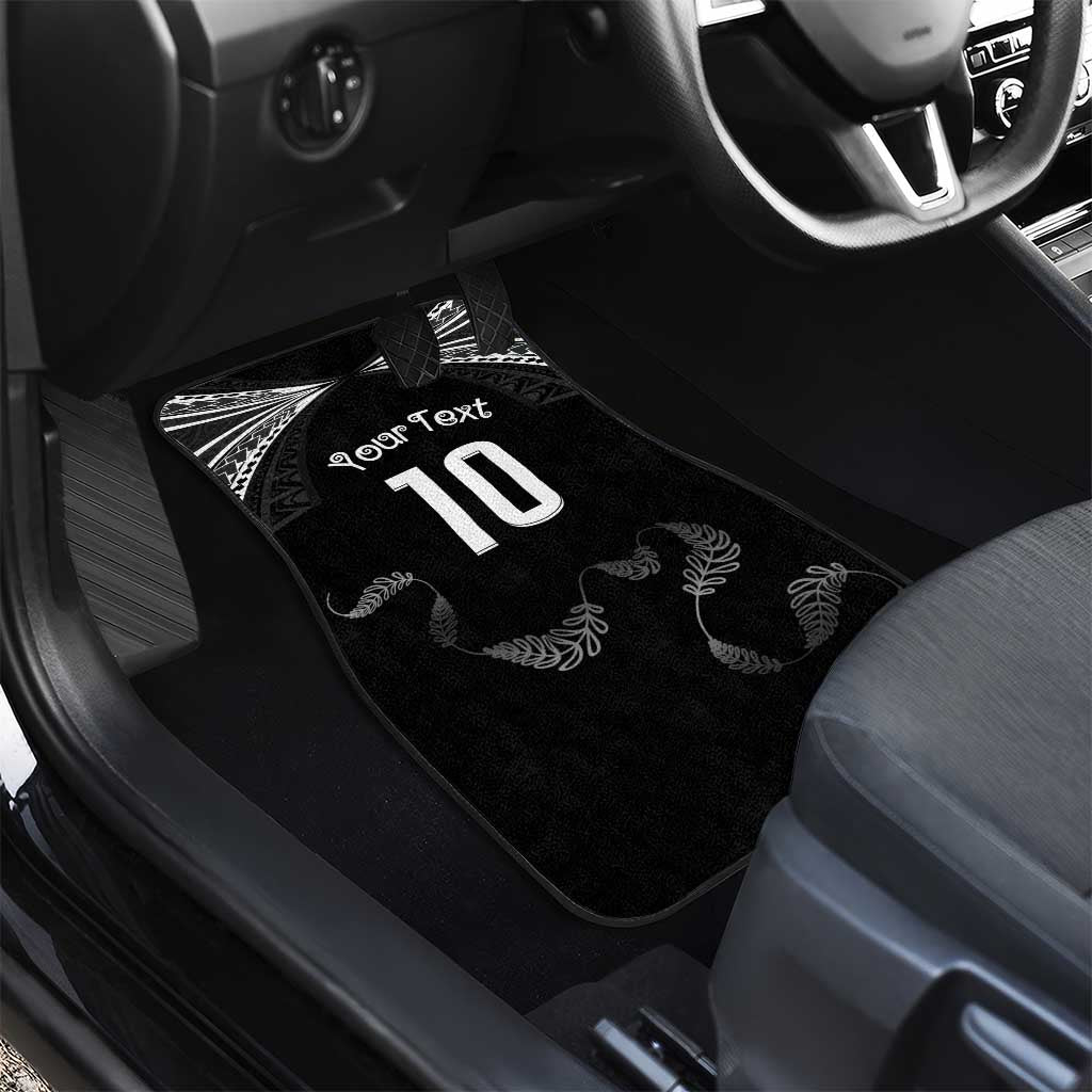 New Zealand Rugby Car Mats Aotearoa Armour Blacks Silver Ferns - Polynesian Pride