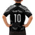 New Zealand Rugby Custom Hawaiian Shirt Aotearoa Armour Blacks Silver Ferns - Polynesian Pride