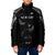 New Zealand Rugby Custom Padded Jacket Aotearoa Armour Blacks Silver Ferns - Polynesian Pride