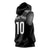 New Zealand Rugby Custom Sleeveless Hoodie Aotearoa Armour Blacks Silver Ferns - Polynesian Pride