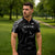 New Zealand Rugby Custom Zipper Polo Shirt Aotearoa Armour Blacks Silver Ferns - Polynesian Pride