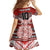 Tonga Rugby Custom Family Matching Mermaid Dress and Hawaiian Shirt Mana o Tonga-Tribal Heritage Edition Red Color - Polynesian Pride