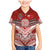 Tonga Rugby Custom Family Matching Mermaid Dress and Hawaiian Shirt Mana o Tonga-Tribal Heritage Edition Red Color - Polynesian Pride
