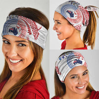 Tongan and Australian Culture Together Neck Gaiter Ngatu Art Tribal Aboriginal Tattoo Pattern - Polynesian Pride