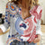 Tongan and Australian Culture Together Women Casual Shirt Ngatu Art Tribal Aboriginal Tattoo Pattern - Polynesian Pride