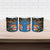 Fijian and Australian Culture Together Ceramic Mug Aboriginal Art and Tapa Motifs with Kangaroo and Palm Tree - Polynesian Pride