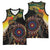 Papua New Guinea and Australia Together Basketball Jersey Bird of Paradise and Kangaroo Melanesian Aboriginal Motifs - Polynesian Pride
