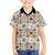Tukenny Pattern Fijian War Clubs Kid Hawaiian Shirt LT03 Kid Beige - Polynesian Pride