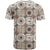 Tukenny Pattern Fijian War Clubs T Shirt LT03 - Polynesian Pride
