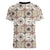 Tukenny Pattern Fijian War Clubs Women V Neck T Shirt LT03 - Polynesian Pride