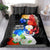 Philippines Independence Day Bedding Set Philippines Eagle and Sampaguita Jasmine Yakan Tribal
