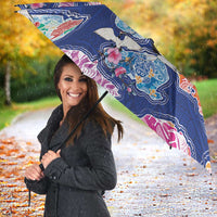 Hawaiian and Japanese Culture Together Umbrella Hawaiian Archipelago Shape Sea Animals