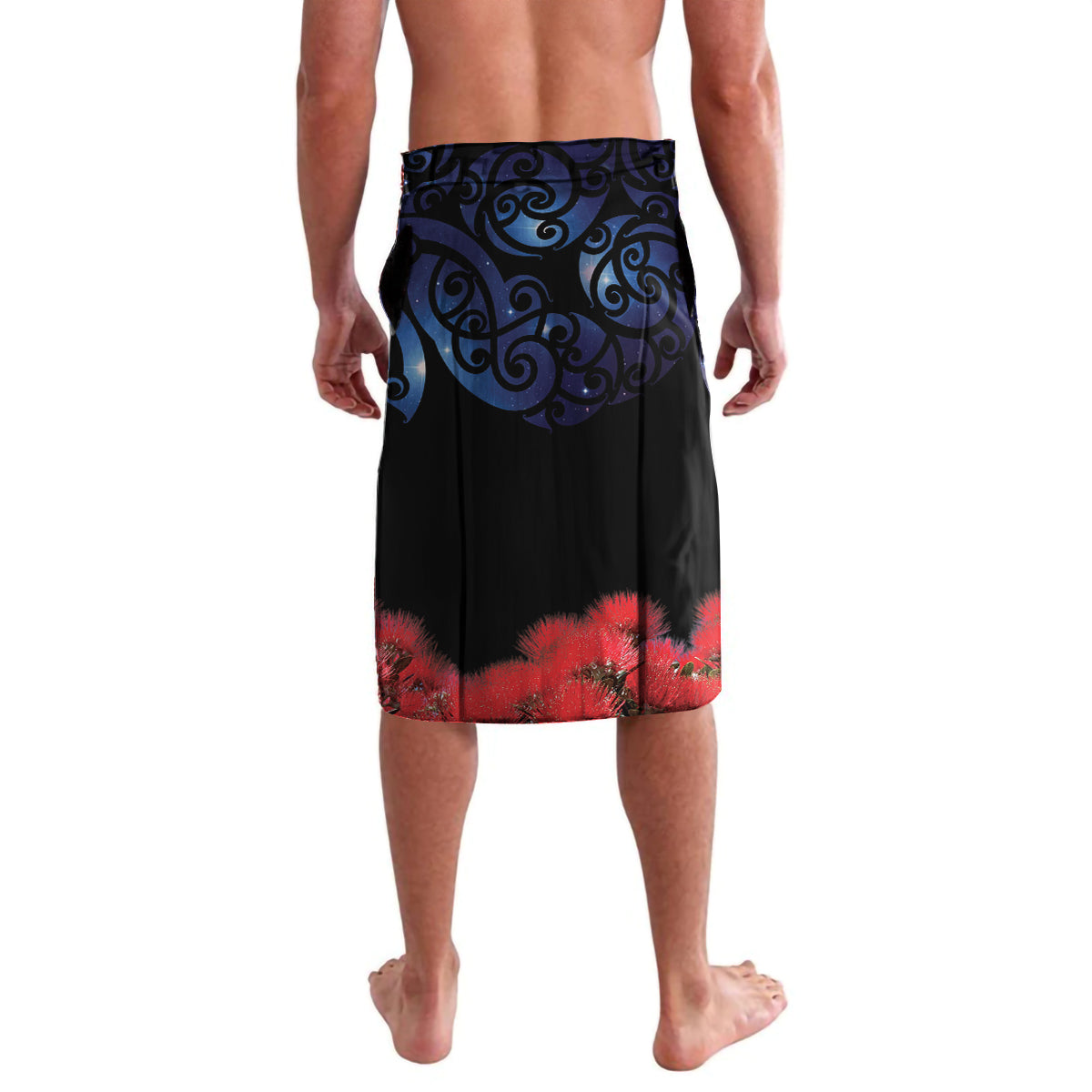 New Zealand Maori Matariki Lavalava Hongi Tui Bird Pohutukawa and Polynesia Tribal