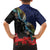 New Zealand Maori Hongi Culture Hawaiian Shirt Tui Bird Pohutukawa and Polynesian Pattern