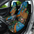 Fiji and Australia Car Seat Cover Palm Tree and Abogirinal Emu