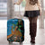 Fiji and Australia Luggage Cover Palm Tree and Abogirinal Emu