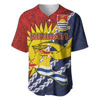 Kiribati Independence Day Baseball Jersey Polynesian and Melanesian Art Tattoo