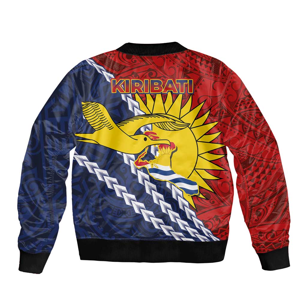 Kiribati Independence Day Bomber Jacket Polynesian and Melanesian Art Tattoo