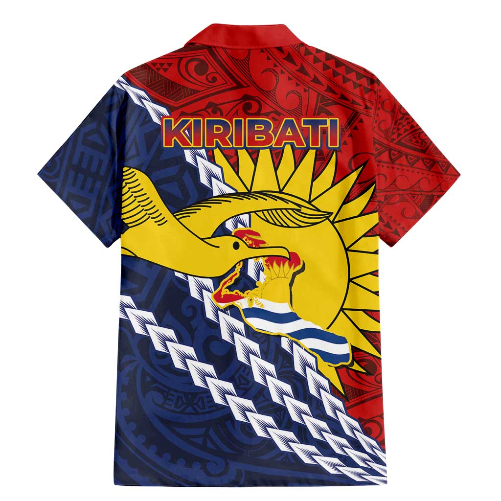 Kiribati Independence Day Family Matching Mermaid Dress and Hawaiian Shirt Polynesian and Melanesian Art Tattoo