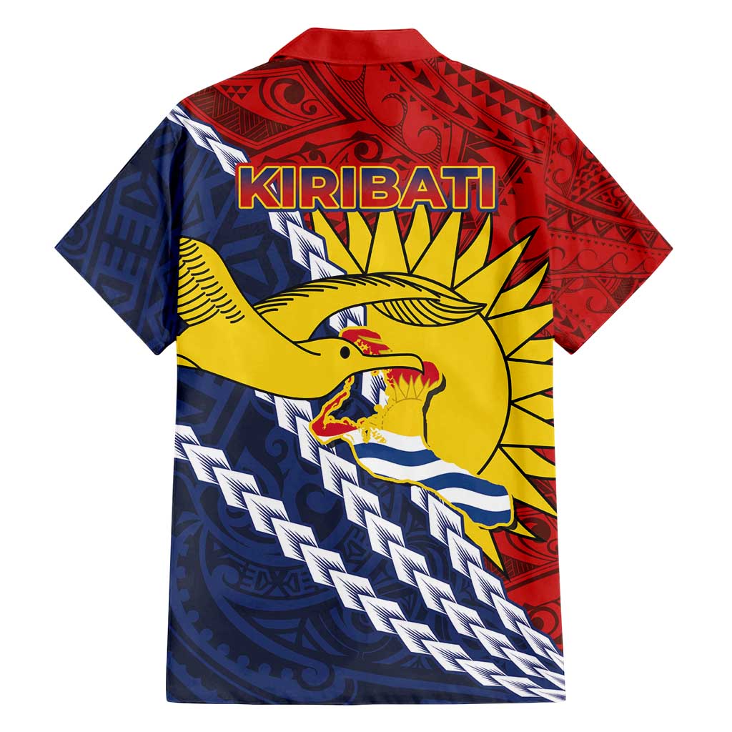 Kiribati Independence Day Family Matching Puletasi and Hawaiian Shirt Polynesian and Melanesian Art Tattoo