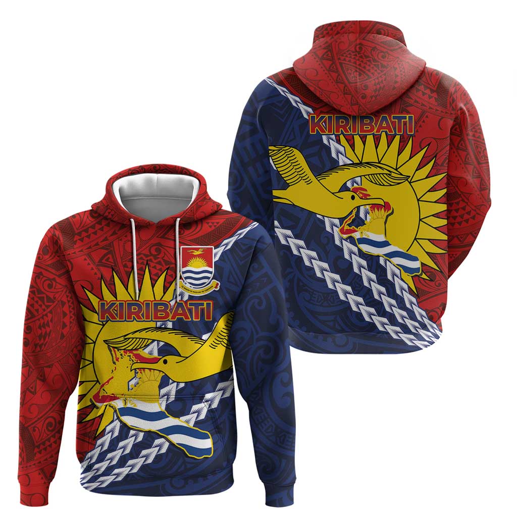Kiribati Independence Day Hoodie Polynesian and Melanesian Art Tattoo