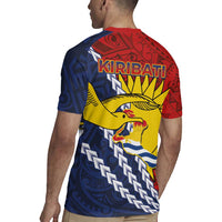 Kiribati Independence Day Rugby Jersey Polynesian and Melanesian Art Tattoo