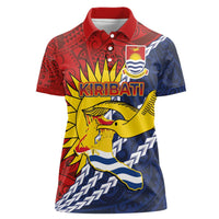 Kiribati Independence Day Women Polo Shirt Polynesian and Melanesian Art Tattoo