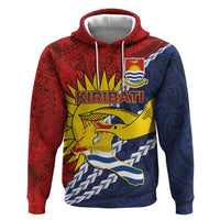 Kiribati Independence Day Zip Hoodie Polynesian and Melanesian Art Tattoo