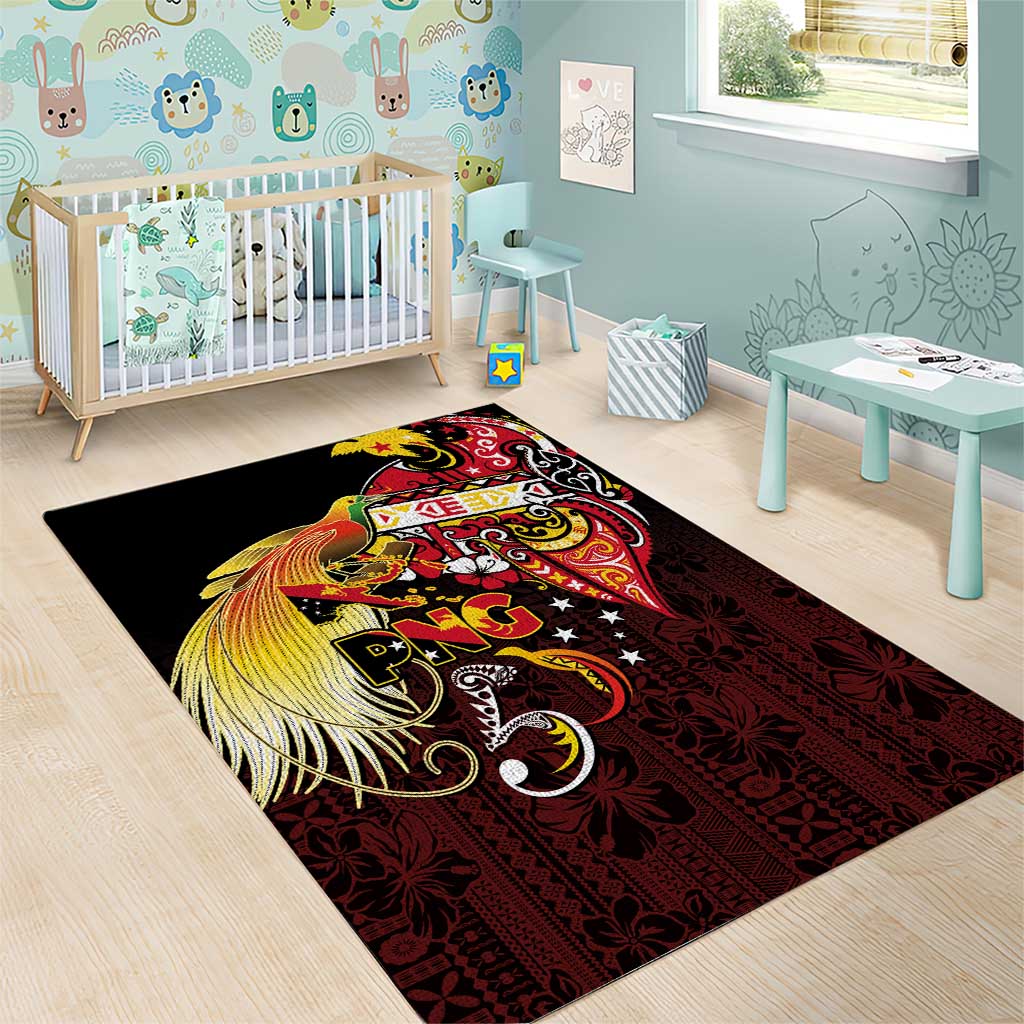 Papua New Guinea 2025 Area Rug 50th Independence Day Anniversary