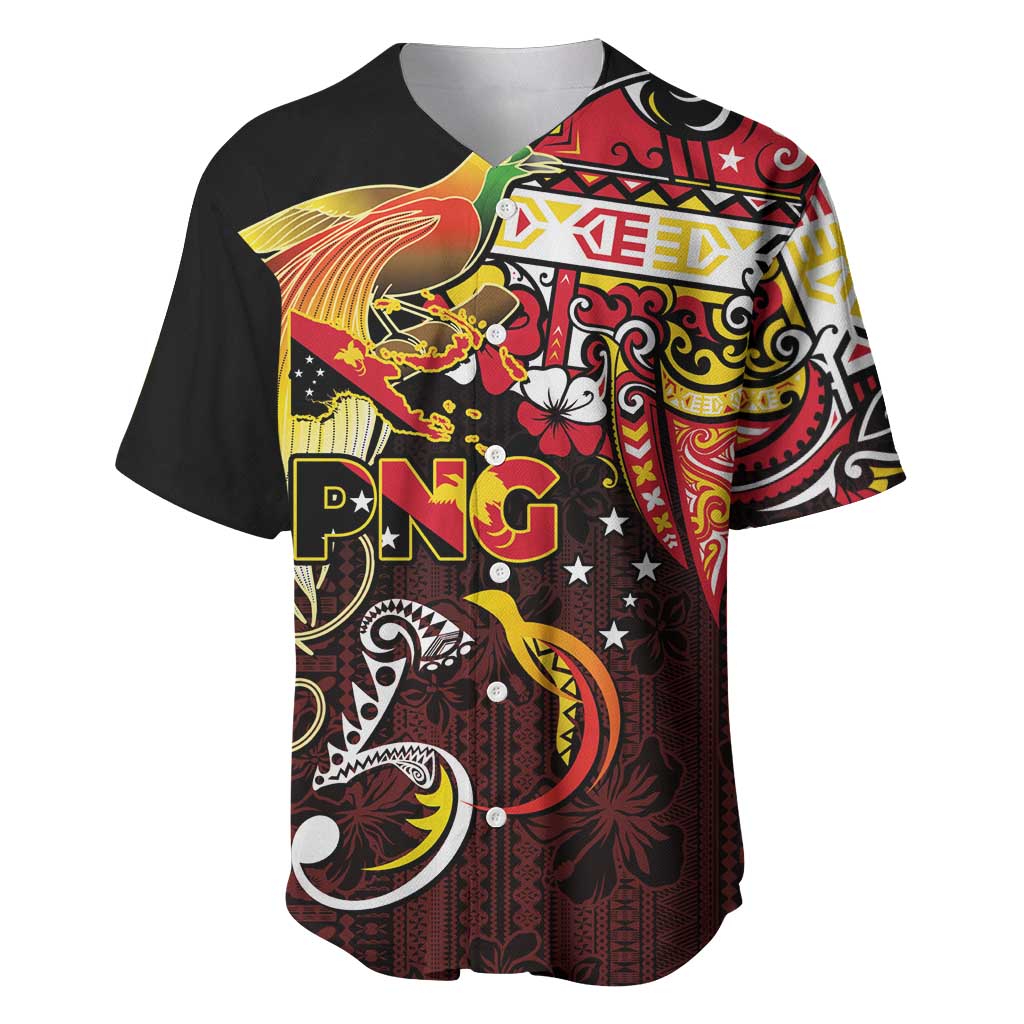 Papua New Guinea 2025 Baseball Jersey 50th Independence Day Anniversary