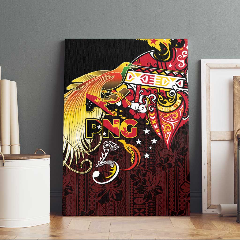 Papua New Guinea 2025 Canvas Wall Art 50th Independence Day Anniversary