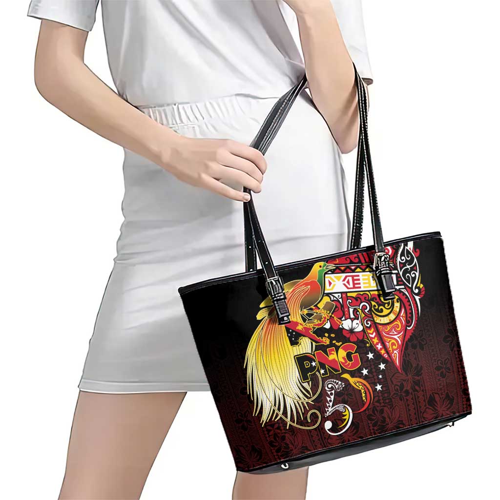 Papua New Guinea 2025 Leather Tote Bag 50th Independence Day Anniversary
