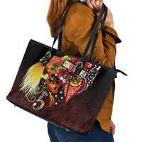 Papua New Guinea 2025 Leather Tote Bag 50th Independence Day Anniversary