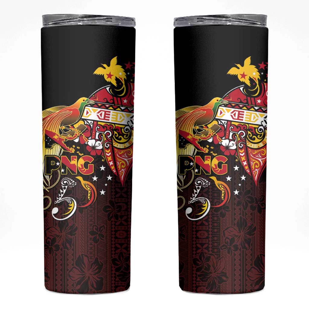 Papua New Guinea 2025 Skinny Tumbler 50th Independence Day Anniversary