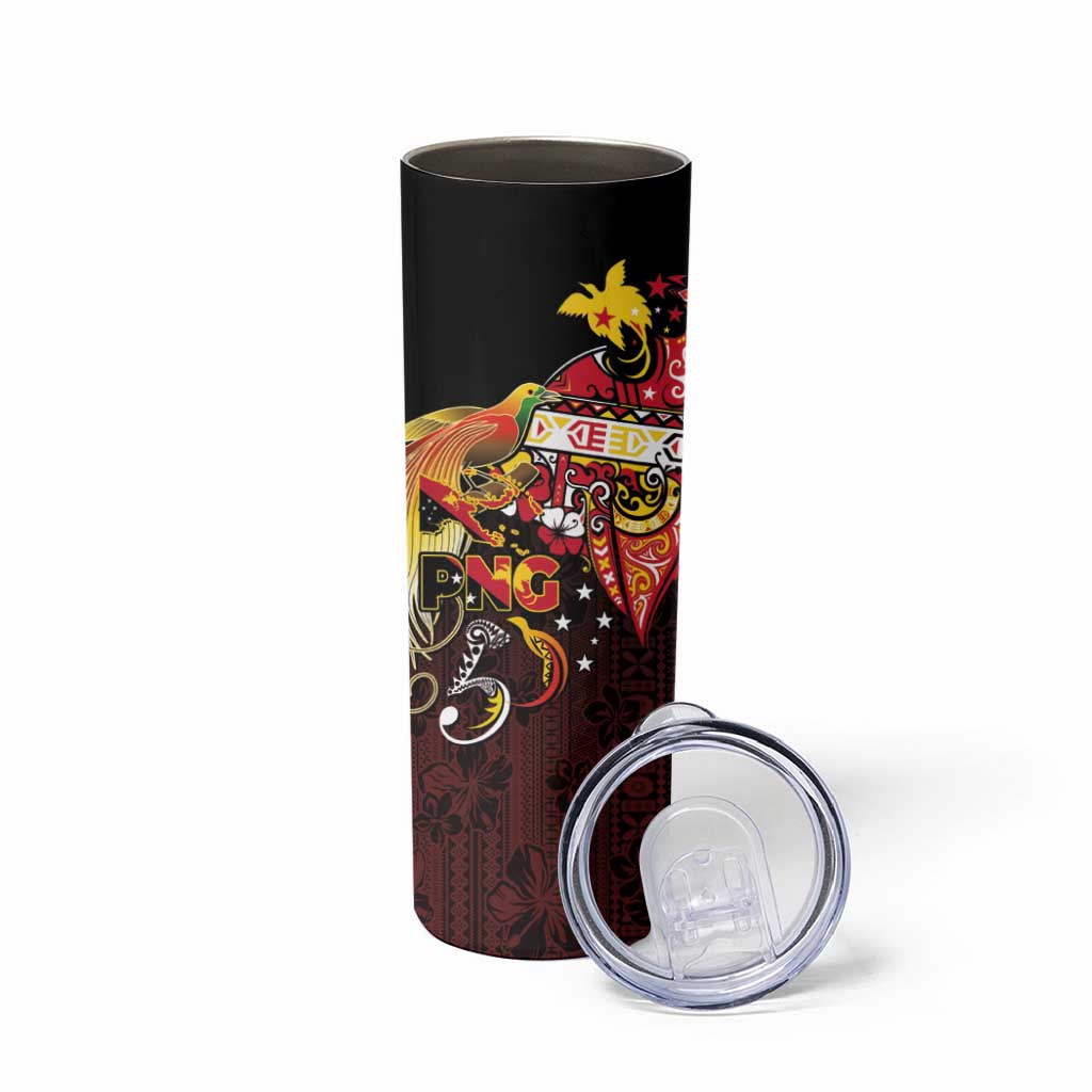 Papua New Guinea 2025 Skinny Tumbler 50th Independence Day Anniversary