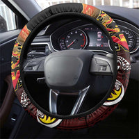 Papua New Guinea 2025 Steering Wheel Cover 50th Independence Day Anniversary