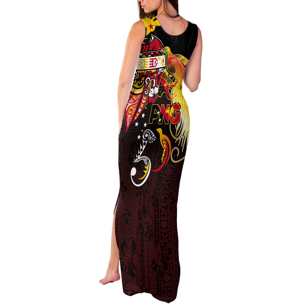 Papua New Guinea 2025 Tank Maxi Dress 50th Independence Day Anniversary